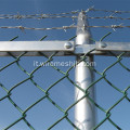 Tessuto recinzione in acciaio zincato a maglia